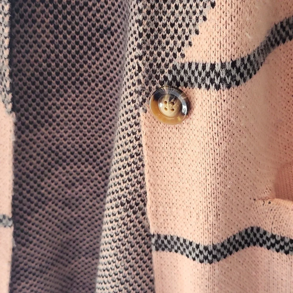 Patterned Sweater Jacket - Picture 3 of 6